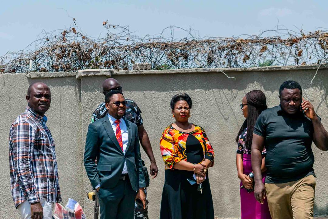 BIPC MD  INSPECTS ONGOING CONSTRUCTION WORK ON BIPC BAKERY, NORTH BANK GUEST HOUSE