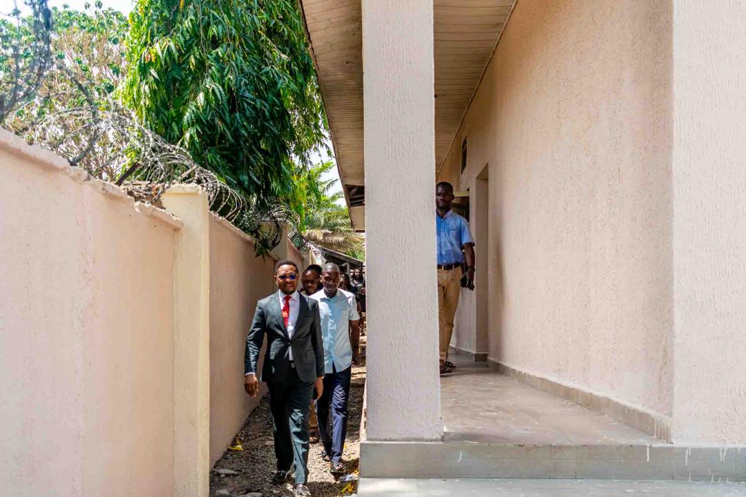 BIPC MD  INSPECTS ONGOING CONSTRUCTION WORK ON BIPC BAKERY, NORTH BANK GUEST HOUSE