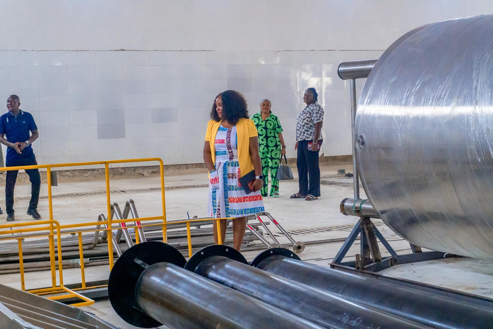 BIPC Begins Offloading of Food Basket Brewery Machines