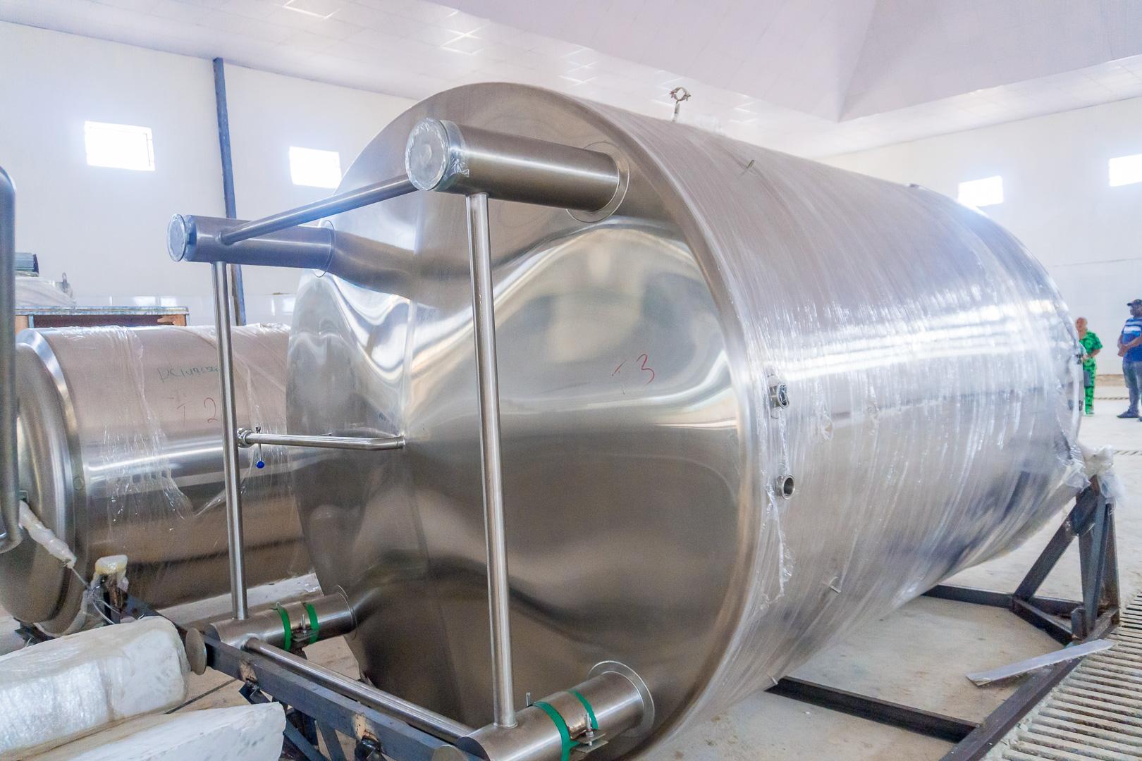 BIPC Begins Offloading of Food Basket Brewery Machines