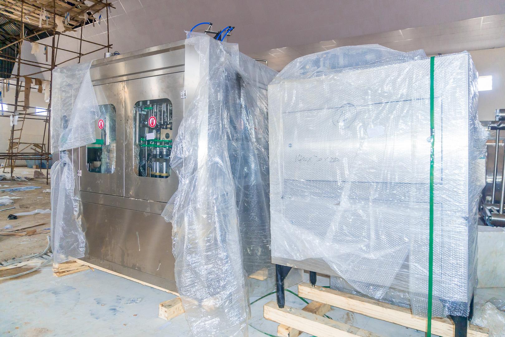 BIPC Begins Offloading of Food Basket Brewery Machines