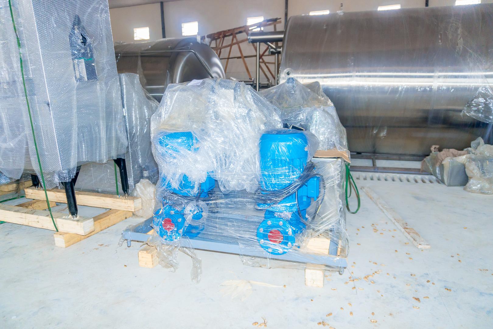 BIPC Begins Offloading of Food Basket Brewery Machines