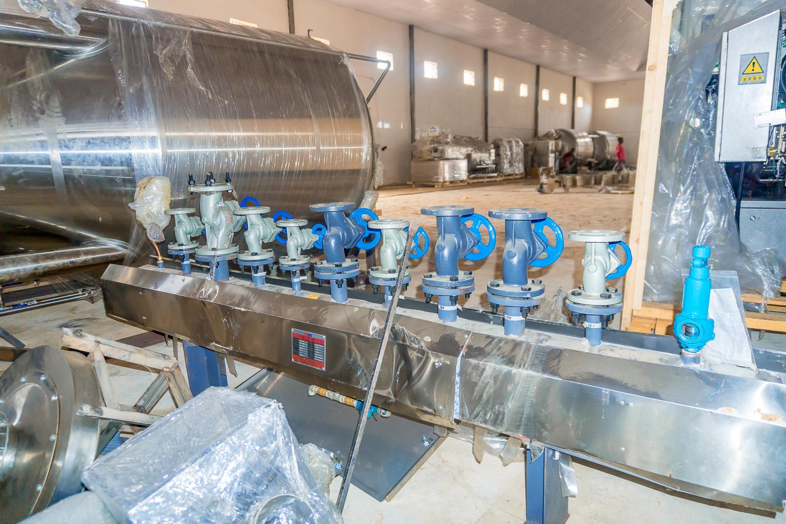 BIPC Begins Offloading of Food Basket Brewery Machines