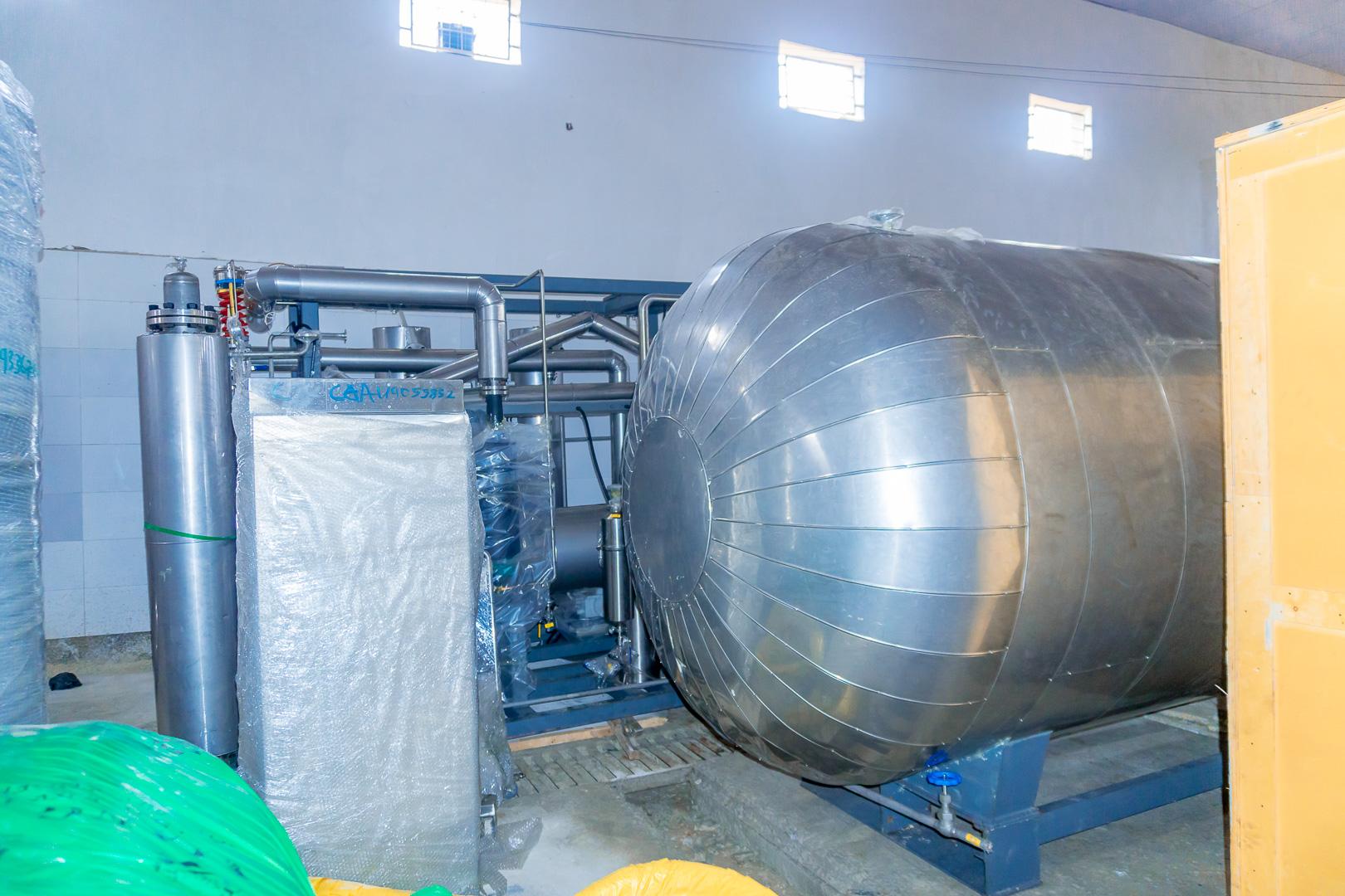 BIPC Begins Offloading of Food Basket Brewery Machines