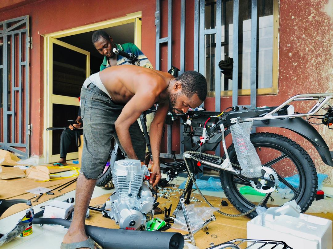 BIPC BEGINS ASSEMBLY OF OVER 500 MOTORCYCLES FOR HIRE-PURCHASE SCHEME