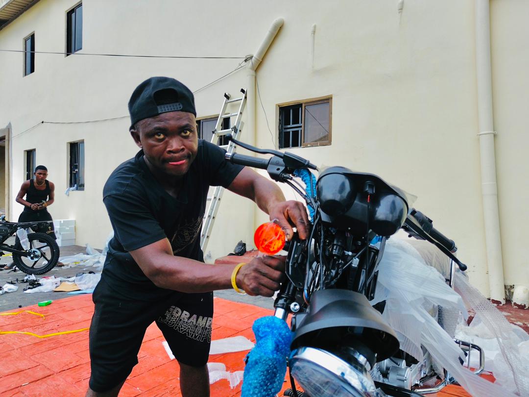 BIPC BEGINS ASSEMBLY OF OVER 500 MOTORCYCLES FOR HIRE-PURCHASE SCHEME