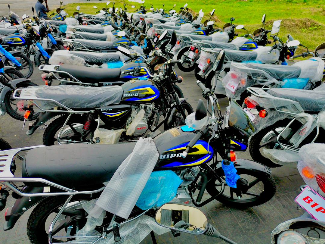 BIPC BEGINS ASSEMBLY OF OVER 500 MOTORCYCLES FOR HIRE-PURCHASE SCHEME