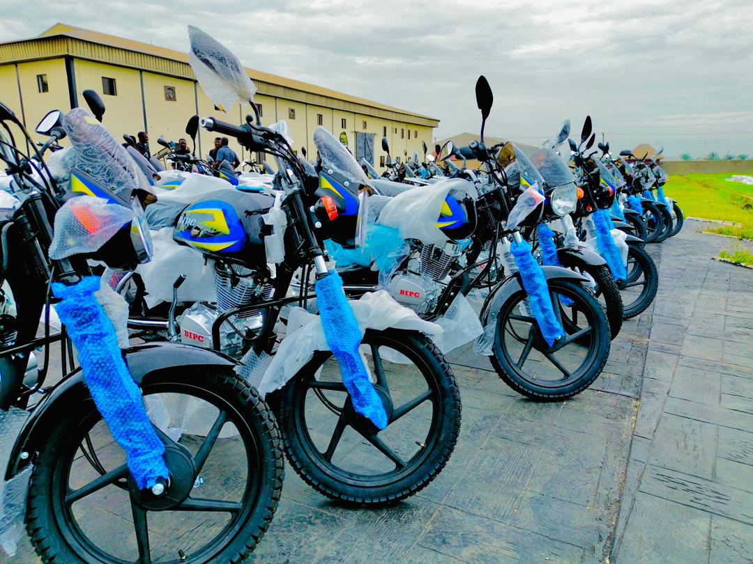 BIPC BEGINS ASSEMBLY OF OVER 500 MOTORCYCLES FOR HIRE-PURCHASE SCHEME